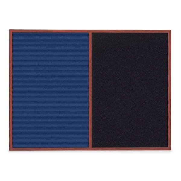 Sliding Door Indoor Enclosed Corkboard, 3